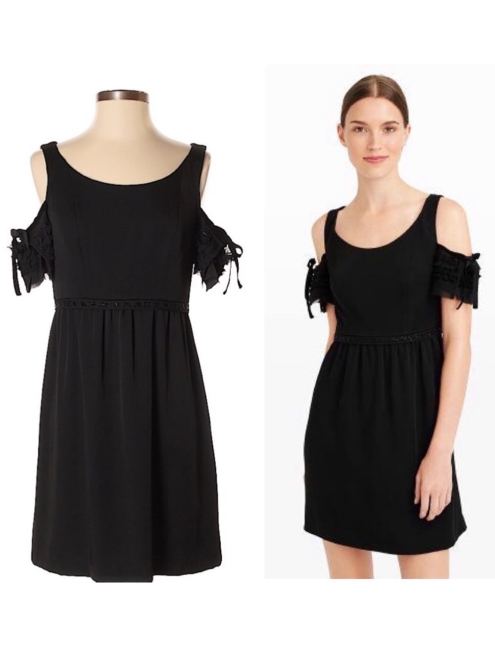Club Monaco LBD cocktail modern dress NWOT Holiday size 2 MSRP $298